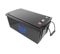 WSDAV LiFePO4 Battery 12V 24V 48V Energy Storage Battery with Handle | 12V 24V 48V Lithium Iron Phosphate Battery, ABS Materials Shell, with Liquid Crystal Display