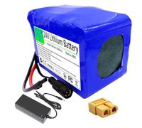 WSDAV Lithium-ion Battery 24V Lithium Battery Pack 24V 2Ah 4Ah 6Ah 8Ah 10Ah 12Ah with Charger for 50W 100W 150W 200W 250W 300W Motor,24V2Ah