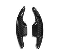 WSDERUB Compatible with Chevrolet for Camaro 2016 2017 2018 2019 2020 1 Pair Real Carbon Car Steering Wheel Shifter Paddle Extension(Black)