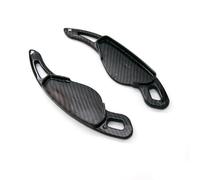 WSDERUB Compatible with Land for Range for Rover 1 Pair ABS Car Steering Wheel Shift Paddle Extension Sticker Interior Accessories(Forging Pattern)