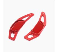 WSDERUB Compatible with Toyota for RAV4 for Crown 1 Pair Aluminum Car Steering Wheel Shifters Paddle Extension Sticker Accessories(Black)