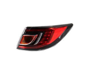 WSDFGUY Driver Right Side TailLight Compatible With Mazda For 6 GH 2009-2012 GV8E-51-3F0 GV7K-51-3J0 Car Rear Bumper Brake Light Signal Lamp Auto Taillight Assembly(Red-Outside R)