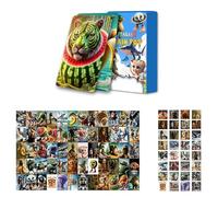 WSDFTQ 92PCS Italian Brainrot Cards, Brainrot Card Game for Card Game Enthusiasts, Fun Party Game with Viral Characters, Ideal for Social Gatherings and Game Nights, Brainrot Characters Toys