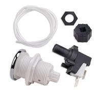 WSDMAVIS 1 Set Pneumatic Switch for Garbage Disposal 16A On Off Push Button Switch for Bath Tub Spa Jetted Whirlpool Jet Set