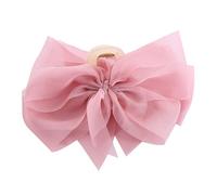 WSDMAVIS 1Pcs Mesh Bowknot Hair Claw Clips Fashion Hair Bows Claw Clip for Women Chic Bows Hair Clip Accessories Elegant Tulle Large Claw Clips for Thick Hair Sophisticated Female Hair Clips