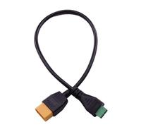 Wsdsgz 5A Male To 2 Pin Quick Connecting Power Wire Adapters Cable PVC Texture For Racing Aircraft And Balance Charging Power Connectors