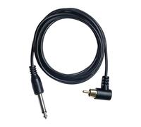 Wsdsgz 6.5mm Male Clip Power Cord PVC Premium Copper Cores Stable Current Transmission Studio Adapter Cable