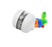 Wsdsgz Automatic Moving Ball Teaser Interactive Fun Toy Intelligent Indoor Felines Chaser Pet Entertainment Interactive Cats With Sensors