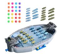 Wsdsgz Compact Marine Battle Toy Sturdy Structure Accurate Mechanism and Concentration Training for Children School