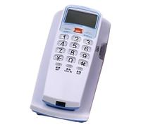 Wsdsgz Corded Telephone Desk and Wall Mount with Caller Display Last Number Redial and Query Functions for Office and Home Redial Function Phone