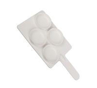 Wsdsgz Dairy Farm Mastitis Detection Plate 4 Well 35ML Capacity Heavy Type for Professional Use Milk Analyzers