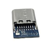 Wsdsgz Efficient Type C Connector for Fast Charging and Data Transfer Compatible for Various Electronics Using Metal Shell Reversible USB C