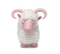 Wsdsgz Fashion Sheep Shape Shoulder Bag PU and Furry Crossbody Easy Access Pockets Adjustable Strap for Daily Activities Trendy Shoulder