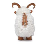 Wsdsgz Fashion Sheep Shape Shoulder Bag PU and Furry Crossbody Easy Access Pockets Adjustable Strap for Daily Activities Trendy Shoulder