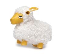 Wsdsgz Fashion Sheep Shape Shoulder Bag PU and Furry Crossbody Easy Access Pockets Adjustable Strap for Daily Activities Trendy Shoulder