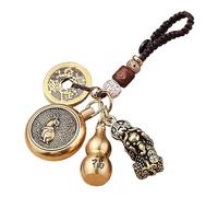 Wsdsgz Handmade Animal Themed Craft Vintage Brass Keychain Pendant Car Interior Hanging Pendant Charm Decorative Accessories Premium Brass Keychain For Decoration