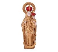 Wsdsgz Holding The Holy Child Statue Hand Painted Home Modern Decors Western Character Figurines Religious Gift Western Character Figurine