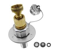 Wsdsgz Instantly Install Campers Freshwater Filler Port Systems Water Inlet Stainless Steel Construction For Travel Stainless Steel Water Tank Filler