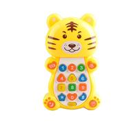 Wsdsgz Multifunctional Toddler Learning Phone Sensory Toy with Engaging Cartoon Animal Designs for Little Boy Girl Auditory Musical Toy