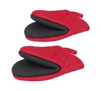 Wsdsgz Oven Mitts Nonslip Silicone Grip Thermal Insulated Gloves For Baking Cooking Kitchen Accessories Double Layer Thermal Protections Gloves