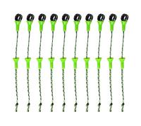 Wsdsgz Pack of 10 Efficient Ceramic Guide Rings with Rubber Construction for Prolonged Fishing Lifes and Reliability Ceramic Guide Rings