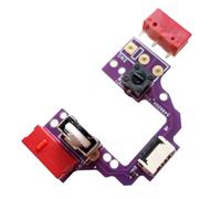 Wsdsgz PCB Board Button Board WeldingFree for GPROX Superlight 2 Hot Swap with Silver Encoders Switches