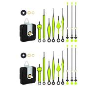 Wsdsgz Quartzs Diys Wall Clock Movement Mechanism Battery Operated Diys Repair Parts Replacement With Hands Second Hand Wall Movement Mechanism Battery Operated Repair Parts