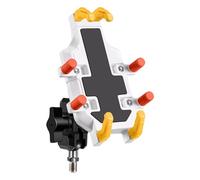 Wsdsgz Shockproof Bike Phone Mount Adjustable Angles Mechanism Slip Proof Grip Hybrided Construction Road Tested Bracket Metal Bracket