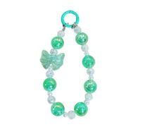 Wsdsgz Sparkling Beads Phone Necklaces Unique Designings Bag Charm Fashionable Wrist Strap with Crystals Pendant Present Mobile Chain