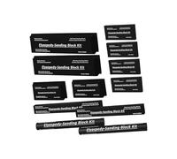 Wsdsgz Strong 12Pcs Car Smoothing Hurdles Set Transportable Storage & Ergonomic Grip for Do It Yourself Enthusiasts Automotive Smoothing Mattresses Set