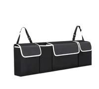 WSDUILA Car Boot Organiser for VW Polo 2019-2023 2024 2025, Water-Proof Durable FoldableTravel Storage, Non Slip Adjustable Securing,A