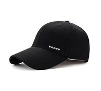 WSDUILA Car Cap for Volvo S40 S60 S80 S90 XC40 XC60 XC90 C30 C70 V40 V60 V90, Fashion Adjustable for Men and Women Travel Cap Cap Racing Hats Sports Baseball Cap,A