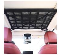 WSDUILA Car Ceiling Cargo Nets Pocket for Citroen Nemo/Berlingo/Xsara Picasso, Interior Adjustable Double-Layer Mesh Car Roof Storage Organizer,C 90 * 65cm