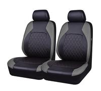 WSDUILA Car Seat Covers Front Pair for Dacia Duster 2018-2022 2023 2024 2025, Universal Fit For Most Cars, Seat Protectors Easy Clean,B Grey