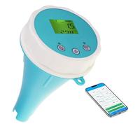 Wsexyy 6-in-1 Bluetooth Swimming Pool Water Tester, Floating Bluetooth Chlorine Tester, Ph, Ec, Orp, Chlorine, Salinity, And Temperature Measurement, For Pools, Spas, And Hydroponics