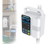 Wsexyy Automatic Infusion Pump, High Accuracy Infusion Pump with 3in LCD Display, High-Precision & Adjustable IV Infusion with Alarm, Calibration, for Hospital, Clinic, Family