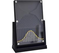 Wsexyy Desk Galton Board, Probability & Statistics STEM Learning Kit for Physics Classrooms, 12 * 18cm, Effective Statistical Law Experiment Tool, for PhysicalSchool Laboratory Teaching