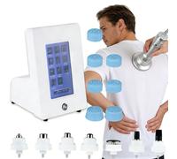 Wsexyy ED Shockwave Therapy Device, Extracorporeal Shock Wave Therapy Machine with 7 Working Heads, Bone Tissue Regeneration, Deep Tissue Massager for Pain Relief, Plantar Fasciitis Treatment