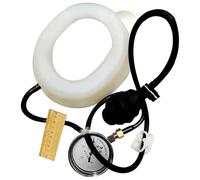 Wsexyy Pectus Excavatum Vacuum Bell, Chest Wall Deformity Corrector, Medical-Grade Silicone Cup with Pressure Gauge, Real-time Pressure Monitoring, Physical Correction for Adults and Child