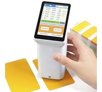 Wsexyy Portable Multifunctional Colorimeter, Handheld Color Analyzer with 3.5 Inch Touch Screen, 8mm Measuring Aperture, Precision Color Difference Meter Tester, for Color Checking