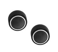 WSEYTDF Car Interior Accessories Compatible with Chevrolet for Tahoe for Traverse for Suburban 1500 2500 AC Knob for Radio Tuning Rear Volume Audio Control Knob(Size 2pcs)