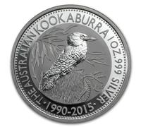 WSFSDAN 2015 1 oz Australian Kookaburra Silver Coin Not Magnetic Creative Gifts-default
