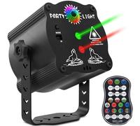 WSGDSG Christmas Projector Lights Outdoor, 60 Pattern Led Lights Projector with Remote Control Timer, Dj Disco Party Light Rave Stage Light