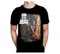 WSH - Dawn of The Dead - Halloween Horror Movie T-Shirt Black