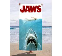 WSH-JAWS MOVIE POSTER - Beach Towel