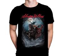 WSH - Sleepy Hollow - Burton Ghost Horror Thriller Spooky Johnny Depp Halloween Fan Merchandise Men's Black T-Shirt