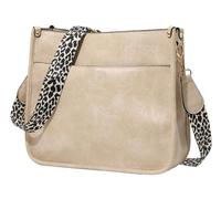 Wshads Women's Shoulder Bag, Women's Crossbody Bag, Vegan Leather Tote Bag, Multifunctional Pocket, With Detachable/adjustable Shoulder Strap, 12inch*10inch,off White