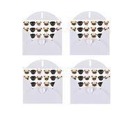 WSHFFILO Black Yellow Pug printed Greeting card with Envelope Thank You Card