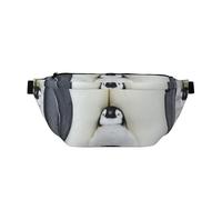 WSHFFILO Cute Penguins Family Printed Crossbody Waist Pack Casual Chest Bag