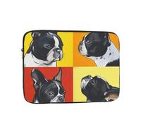WSHFFILO Cute Pug printed Laptop Case Portable Laptop Bag Laptop Organiser